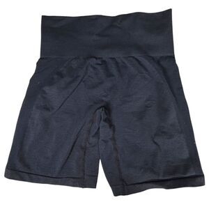 NVGTN Black Scrunch Compression Bike Biker Shorts Size Small